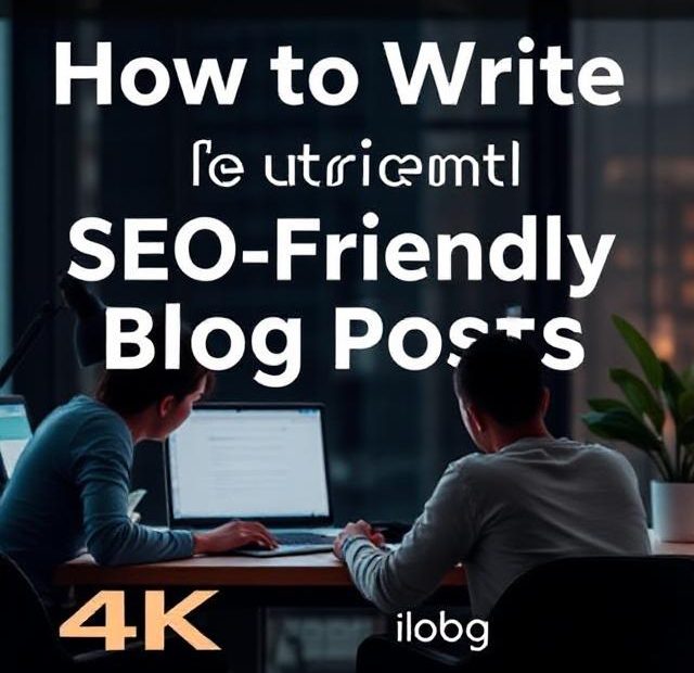 How to Write SEO-Friendly Blog Posts Easily