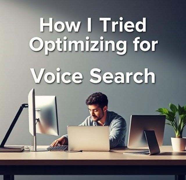How I Tried Optimizing for Voice Search in 2025