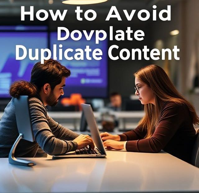 How to Avoid Duplicate Content in SEO