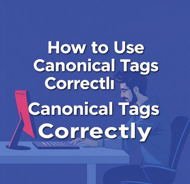 How to Use Canonical Tags Correctly