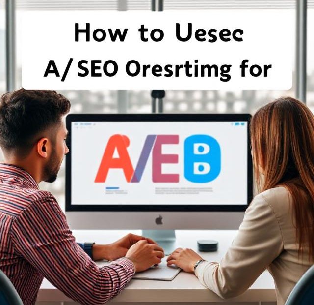 How to Use A/B Testing for SEO Optimization
