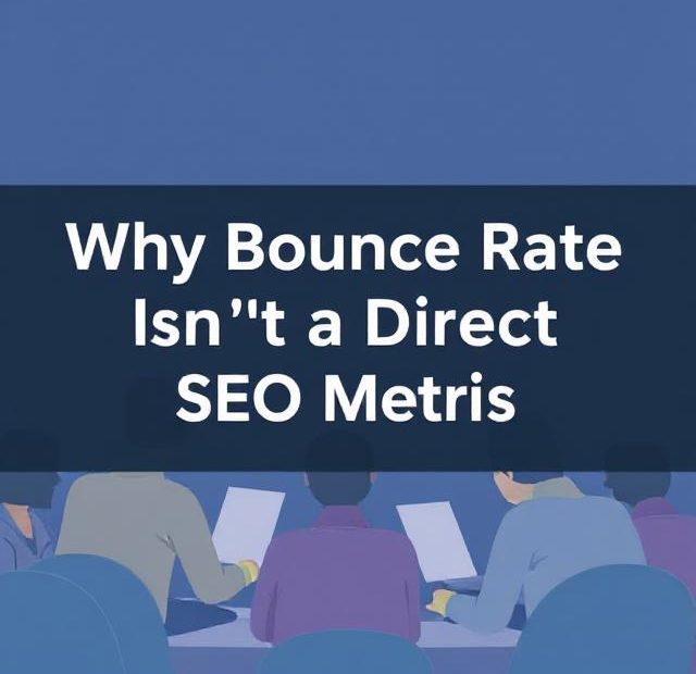 Why Bounce Rate Isn’t a Direct SEO Metric