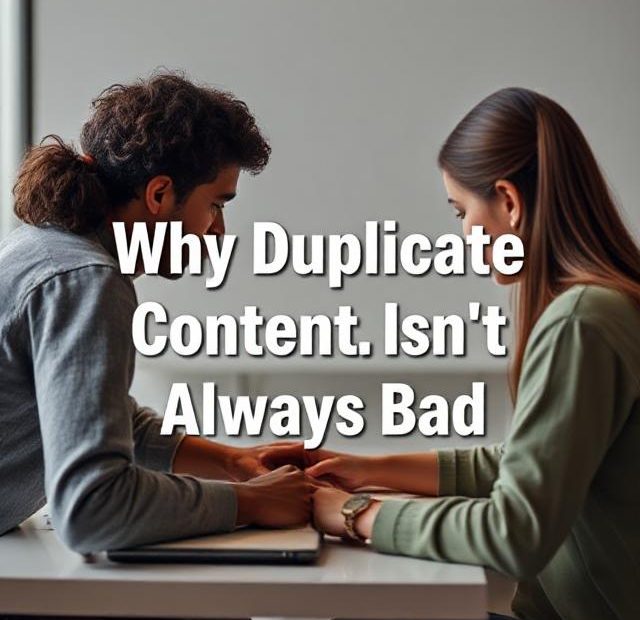 Why Duplicate Content Isn’t Always Bad