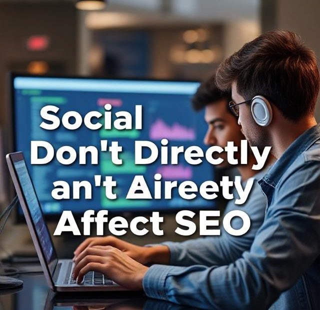 Why Social Signals Don’t Directly Affect SEO
