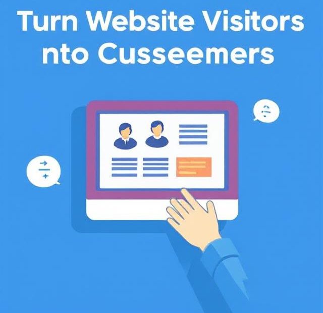 Turn Website Visitors into Customers Fast