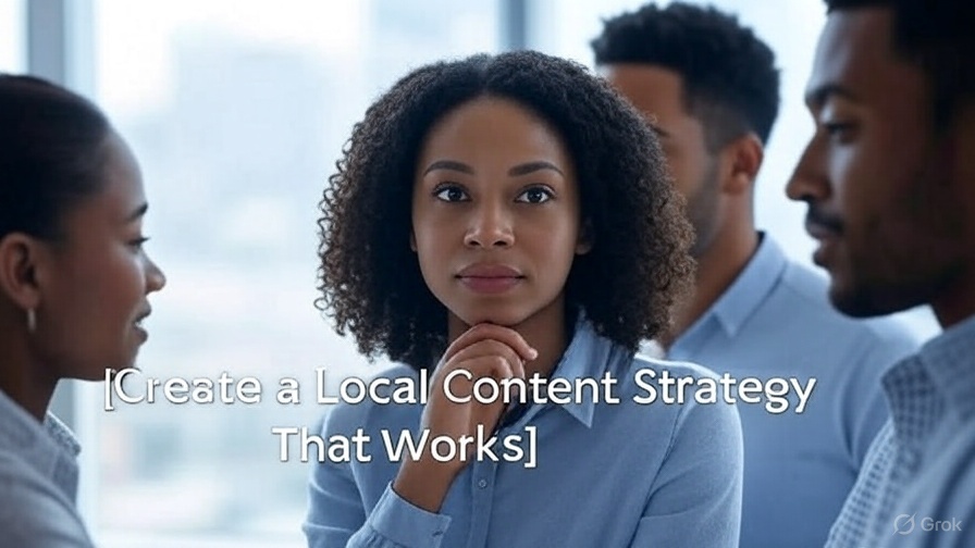 Create a Local Content Strategy That Works